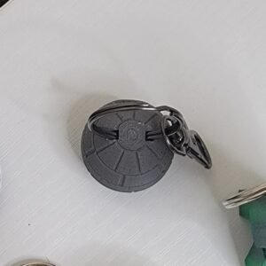 Not A Moon Fidget Keychain
